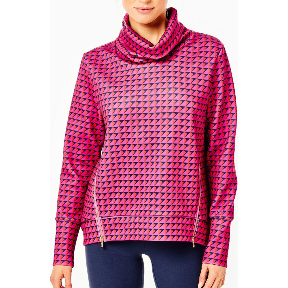 ADDISON BAY Everyday Turtleneck Pullover, Size Medium